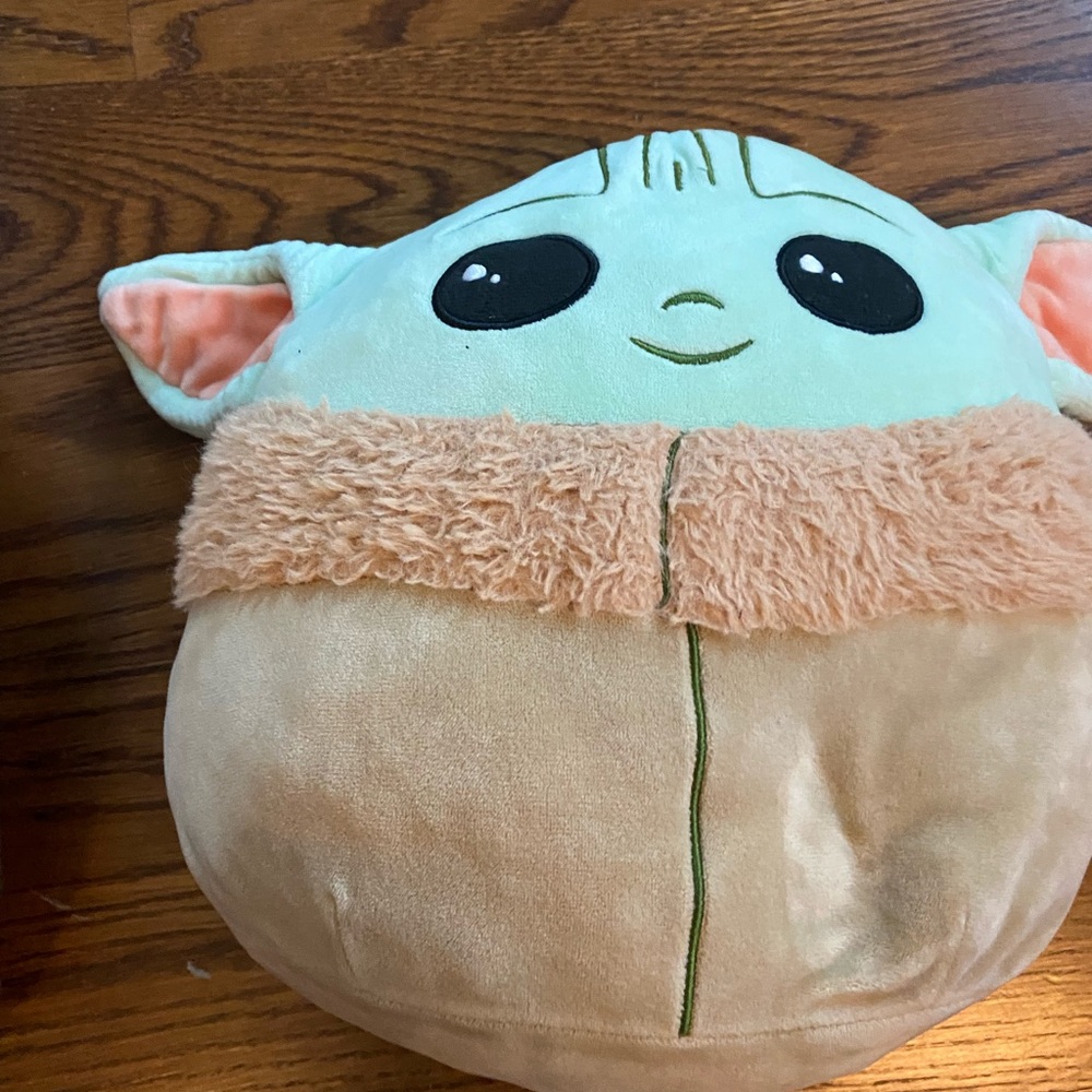 Disney Yoda Green and Tan Stuffed Animal